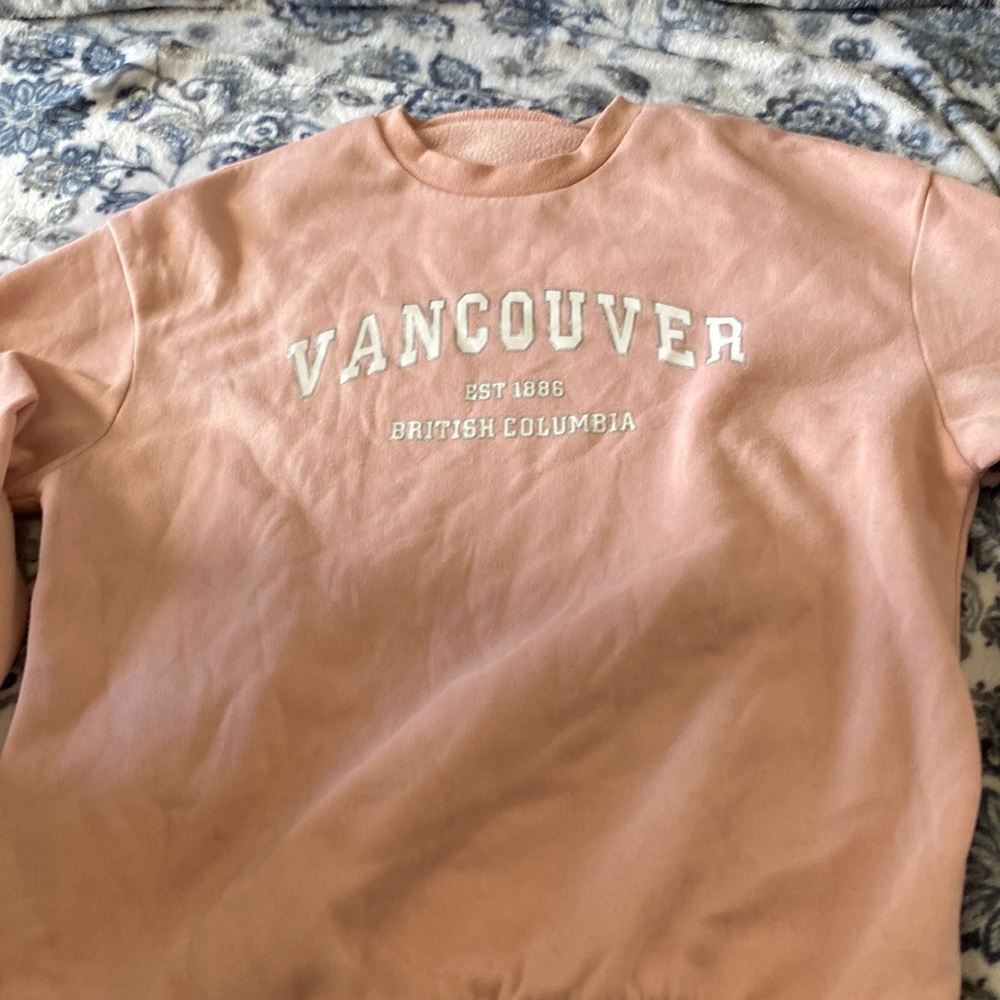 SHEIN pink crewneck